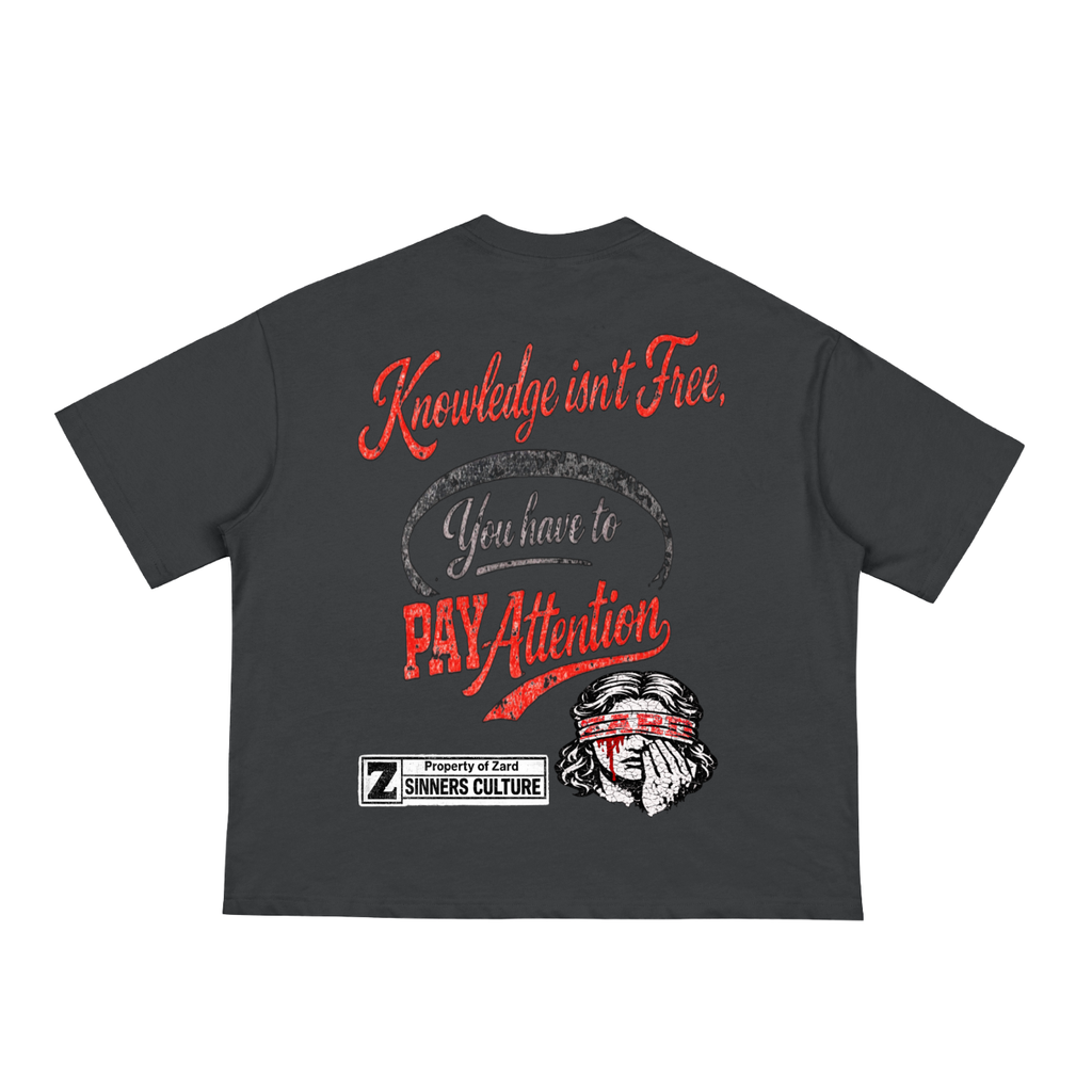 “KIF” Classic Loose Boxy Tee (Red)