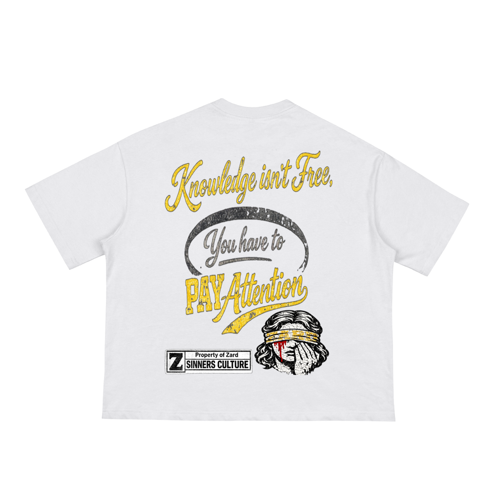 KIF” Classic Loose Boxy Tee (Yellow)
