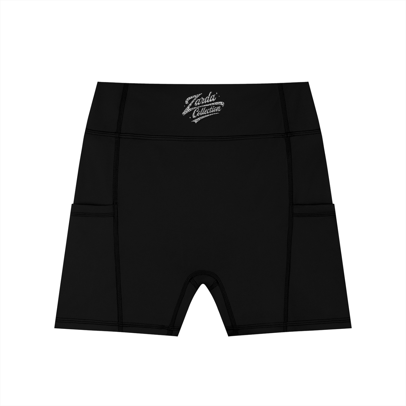 Women's High-Waisted Pocket Biker Shorts