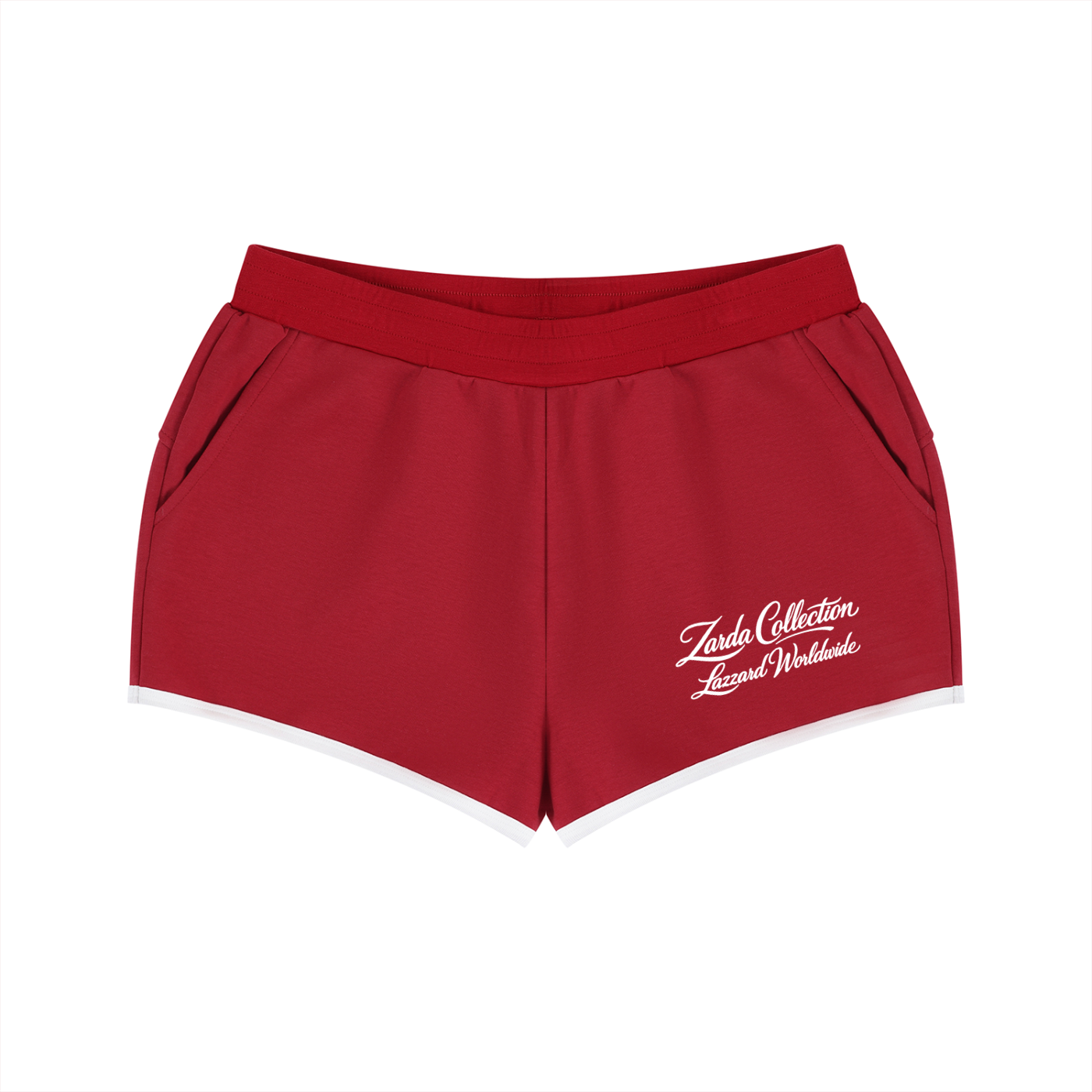 Women's Retro Contrast Binding Shorts