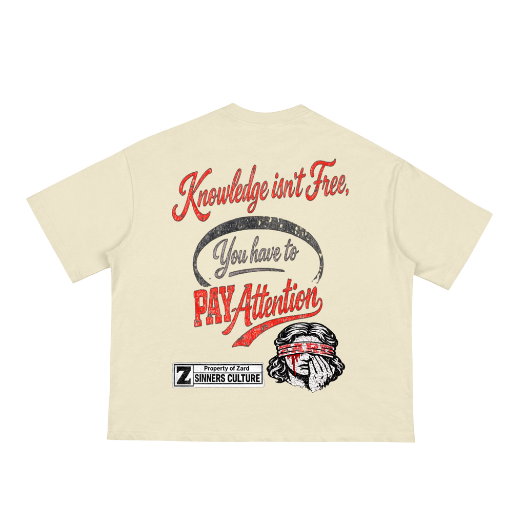 “KIF” Classic Loose Boxy Tee (Red)
