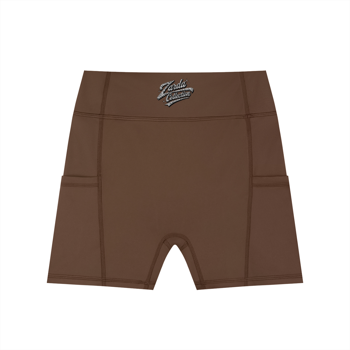 Women's High-Waisted Pocket Biker Shorts