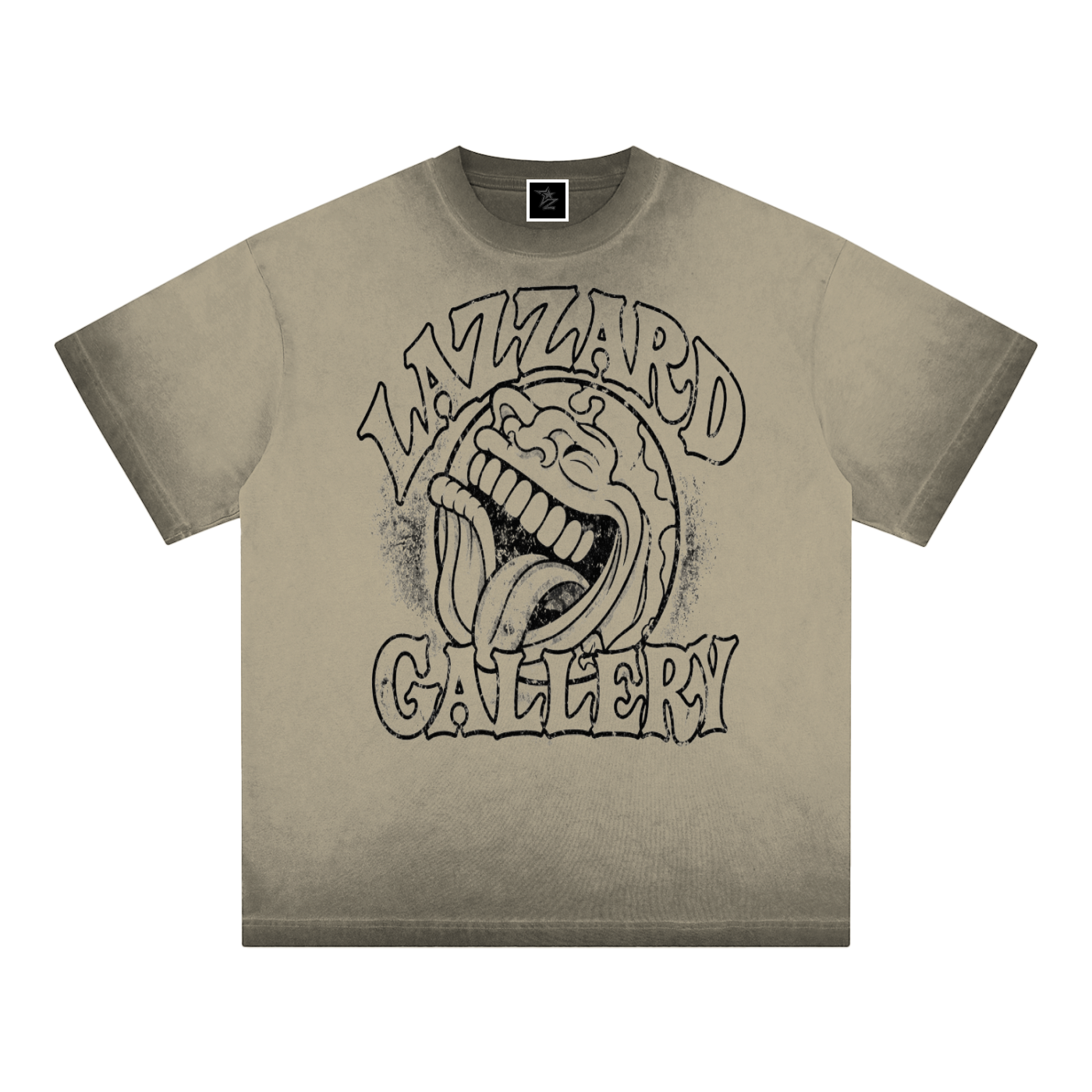 Reverse Dyed Loose Cotton T-Shirt