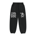 “Zard State” Snow-washed Joggers