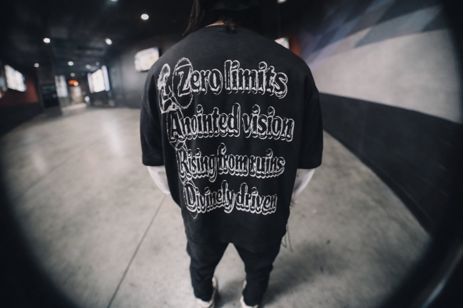 “Sketch” Layered Contrast Sleeve Shirt