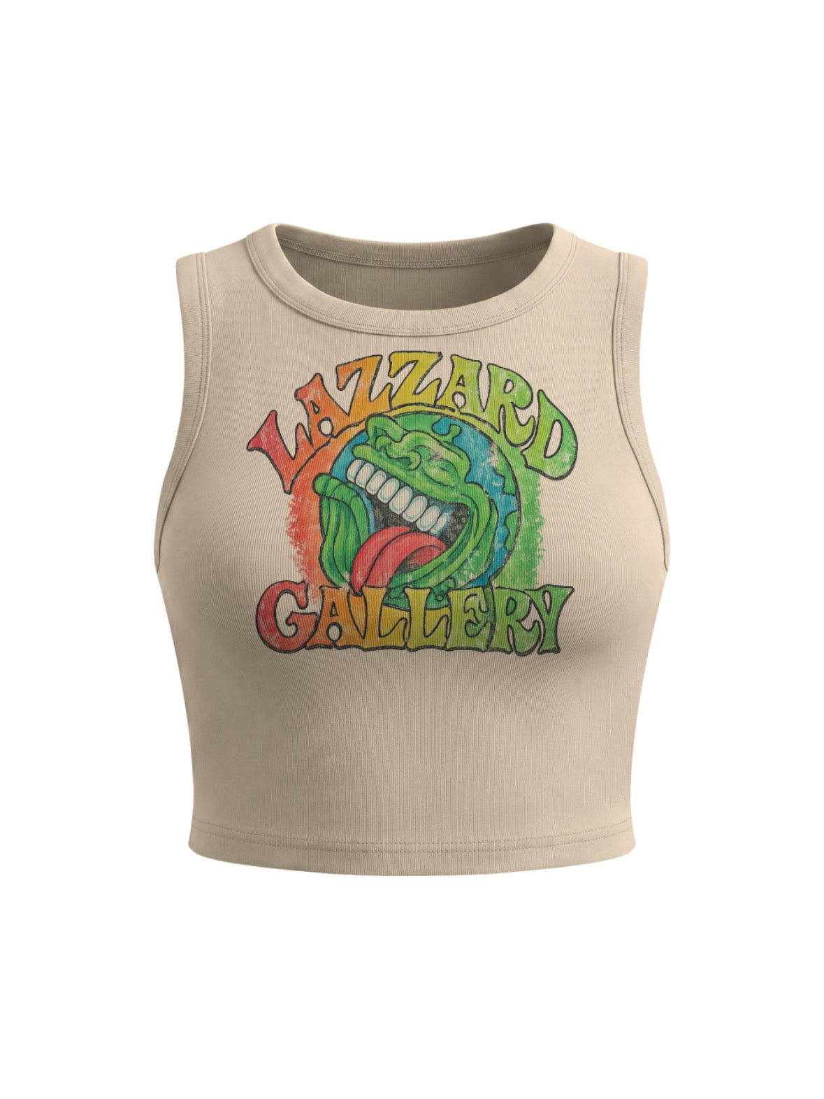 Women's Tight Crewneck Crop Tank Top