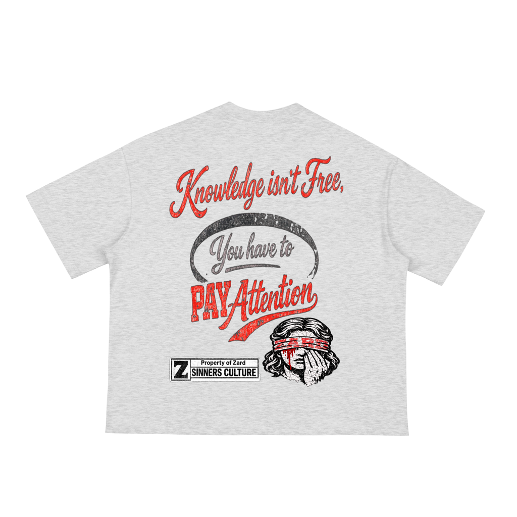 “KIF” Classic Loose Boxy Tee (Red)
