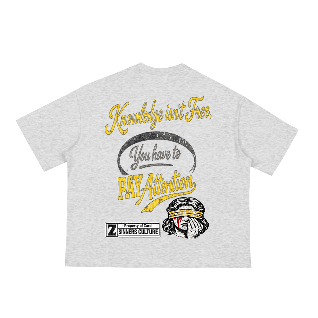 KIF” Classic Loose Boxy Tee (Yellow)