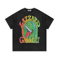 Mineral Wash Waffle Knit T-Shirt