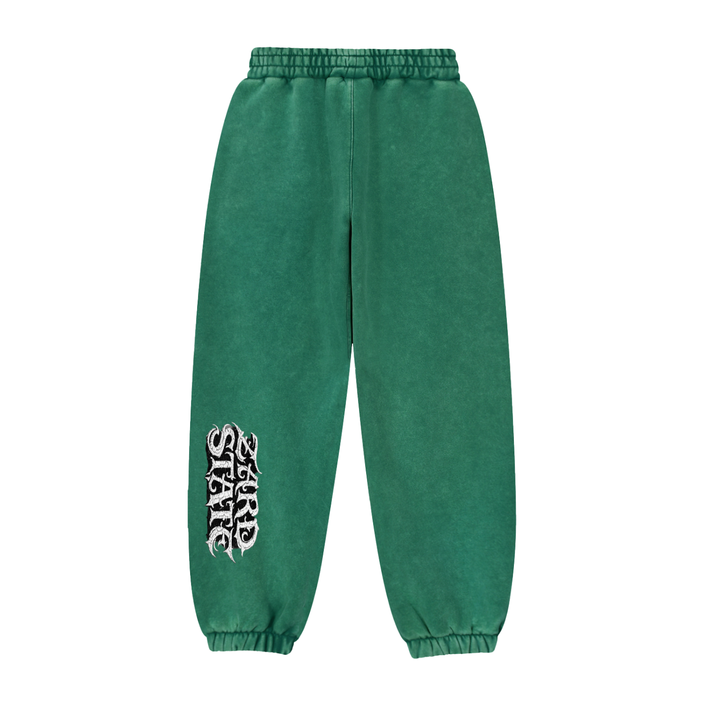“Zard State” Snow-washed Joggers