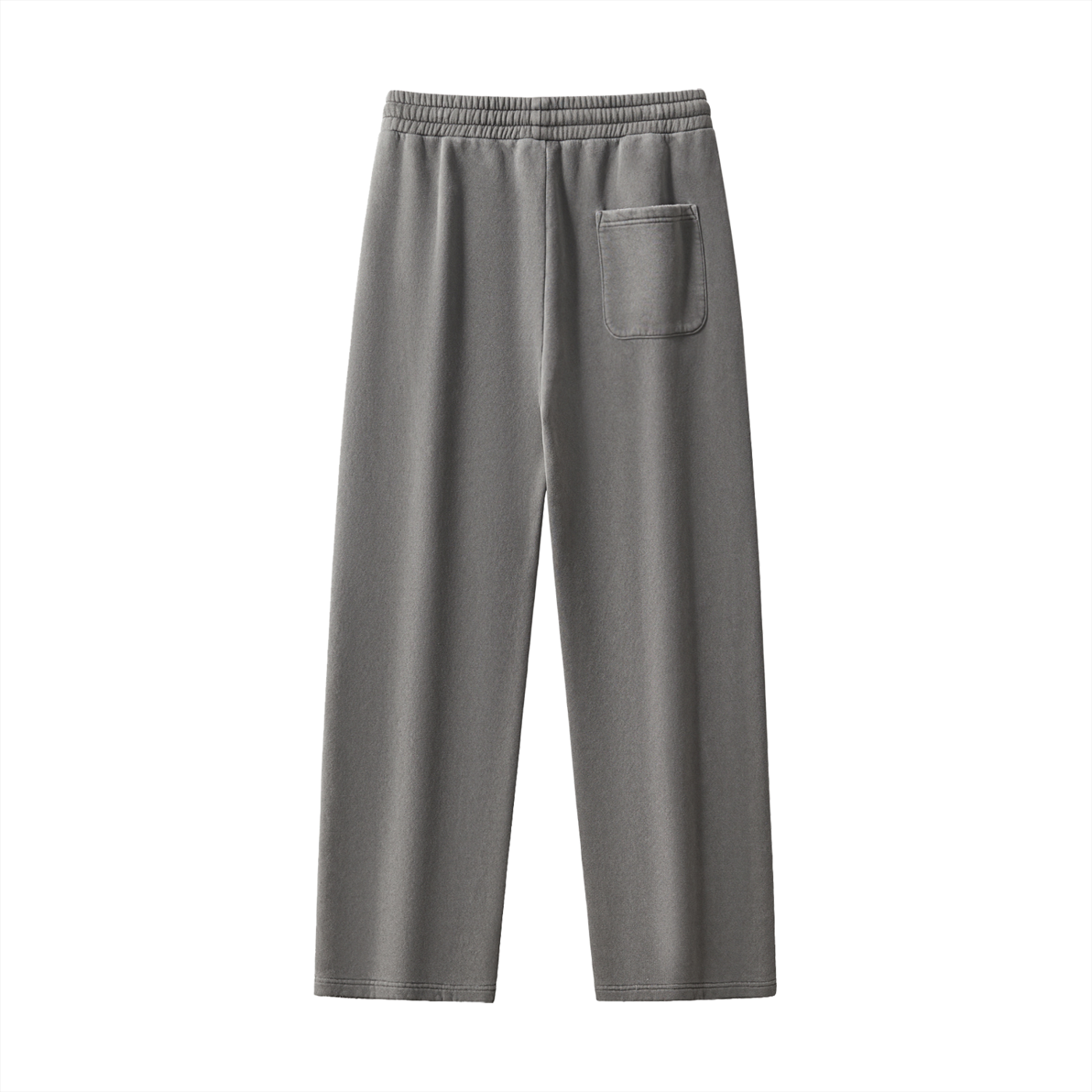 “Sketch” Frayed Enzyme Washed Fleece Bottom