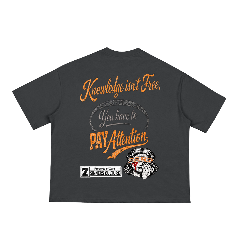 KIF” Classic Loose Boxy Tee (Orange)