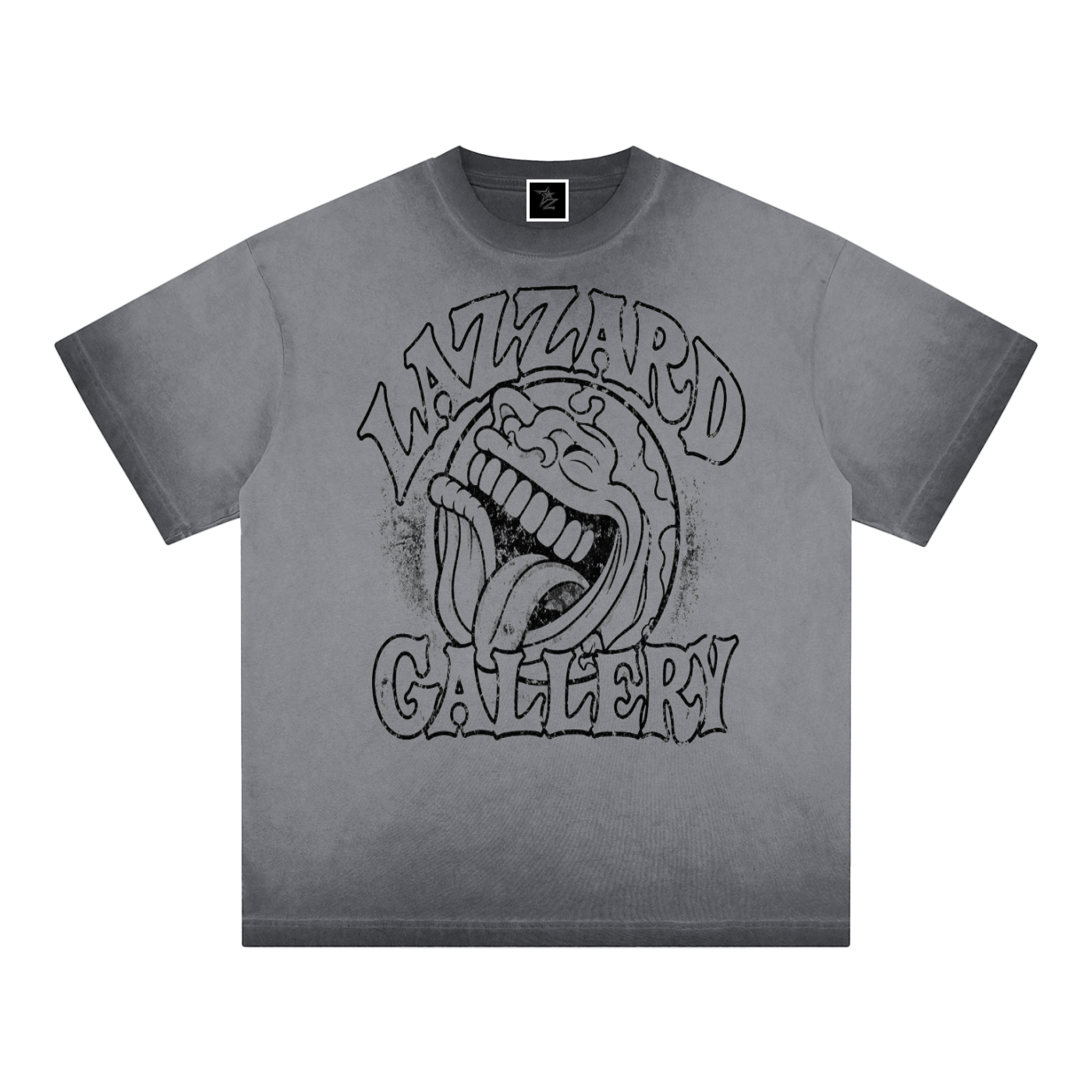 Reverse Dyed Loose Cotton T-Shirt