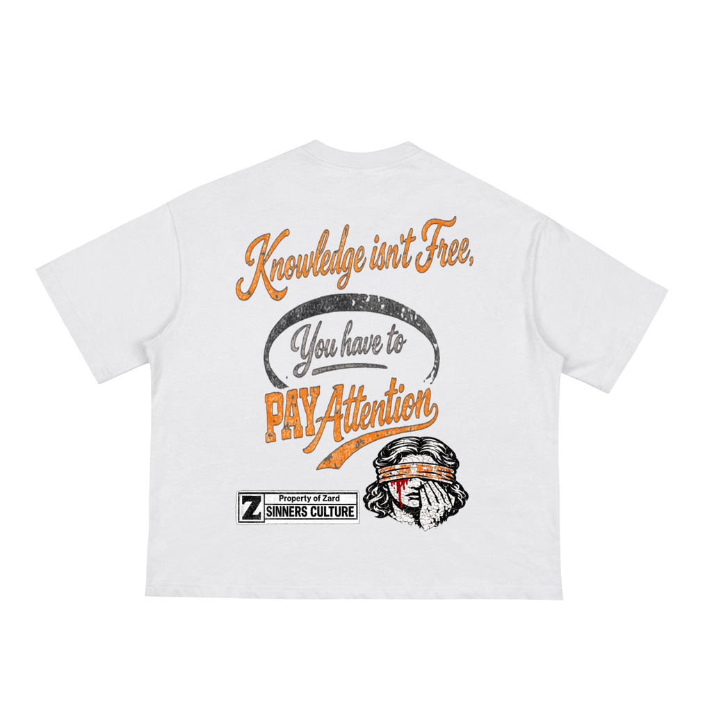 KIF” Classic Loose Boxy Tee (Orange)