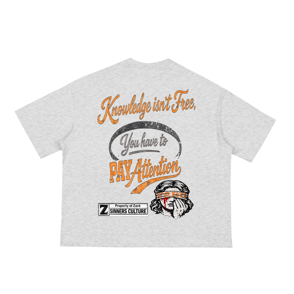 KIF” Classic Loose Boxy Tee (Orange)