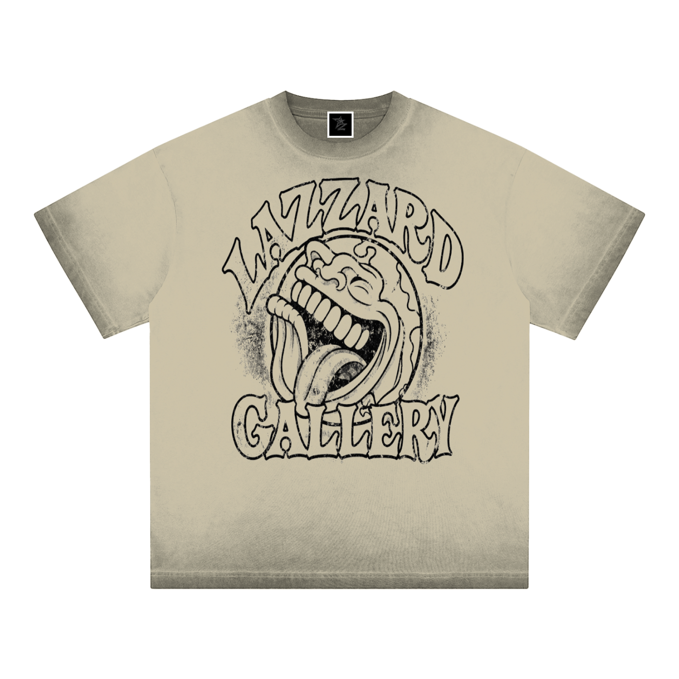 Reverse Dyed Loose Cotton T-Shirt
