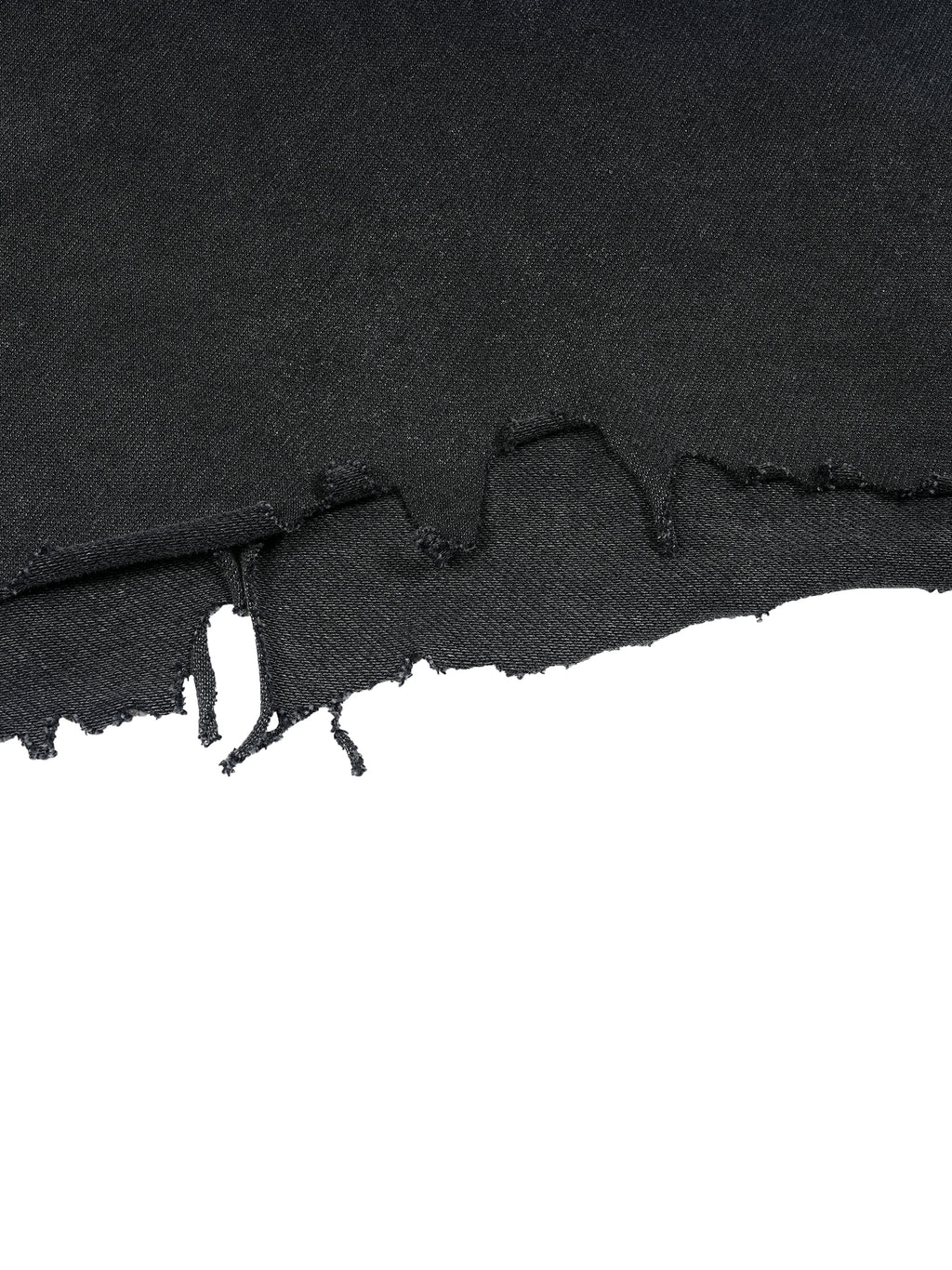 “No Signal” Vintage Wash Boxy Distressed Hem Tee